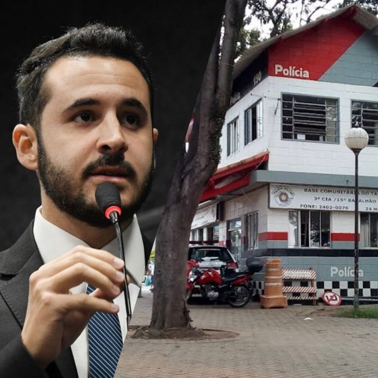 O prefeito de Guarulhos, Lucas Sanches, afirmou com exclusividade ao Radar de Notícias que a base da Polícia Militar localizada na Praça 8, no Taboão, não sairá de lá. A declaração foi dada após o nosso telejornal exibir reportagem informando que o capitão da PM Fulasi, responsável pelo local, elaborava um estudo para discutir a possibilidade de substituir o modelo vigente pelo policiamento móvel.