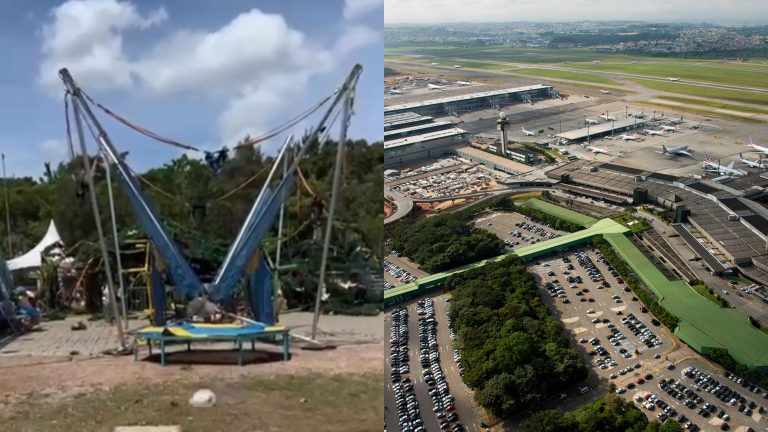 Ventania e Aeroporto